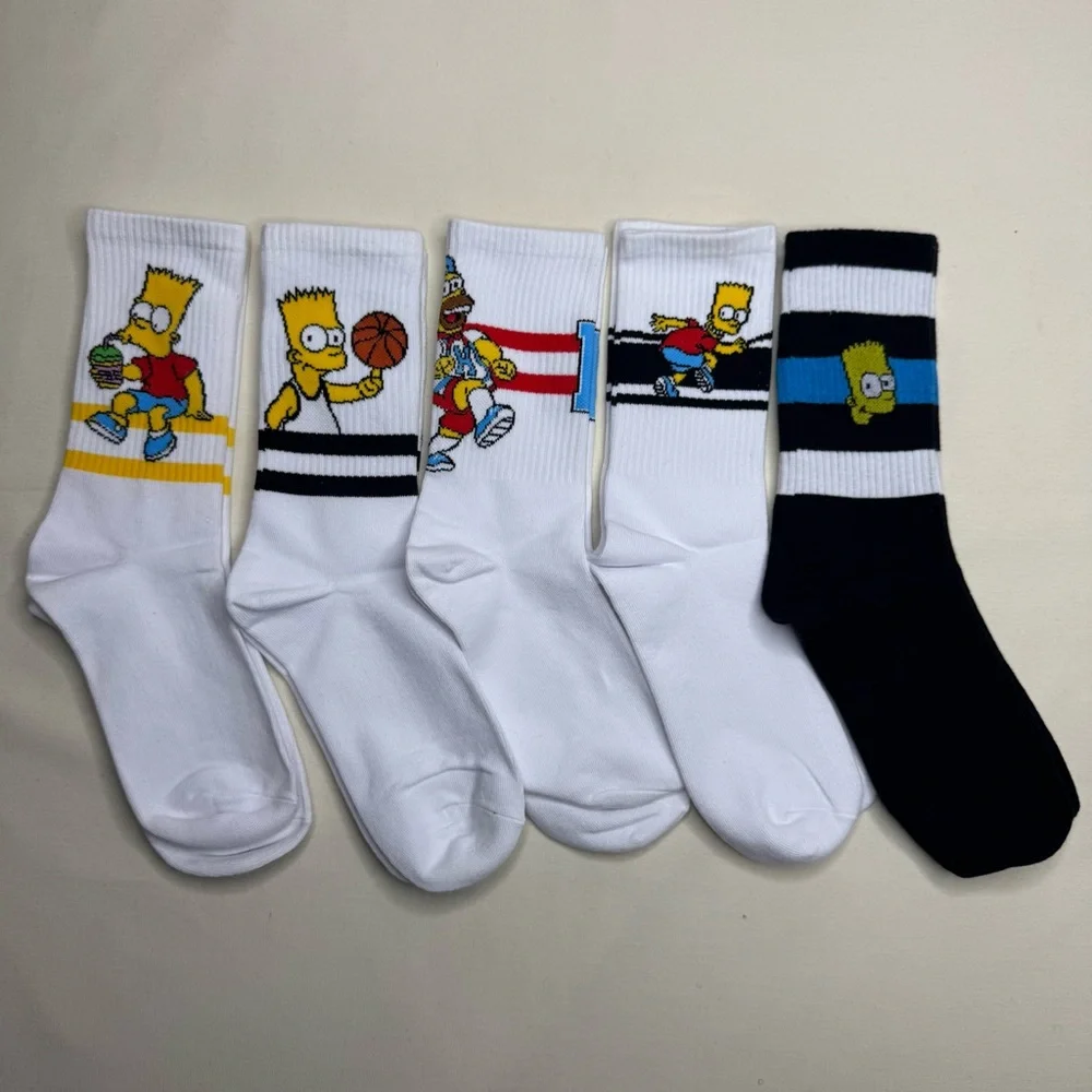 Simpsons Character Socks Collection - Multicolor